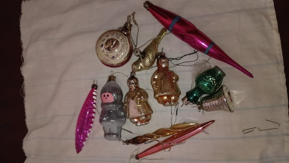 Елочные  игрушки  СССР