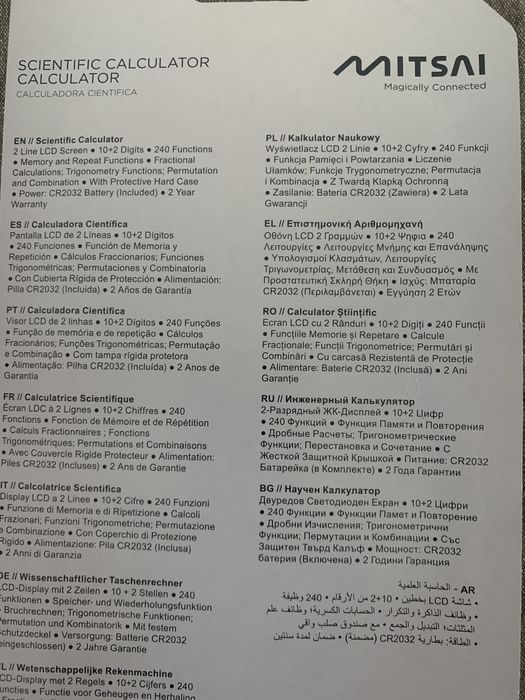 Calculadora MITSAI