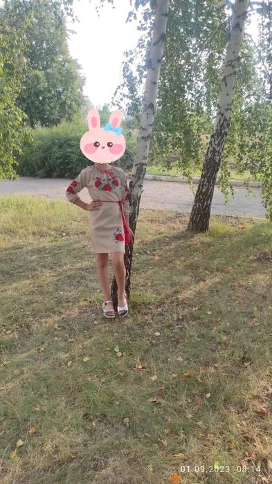 Вишите плаття для дівчинки!