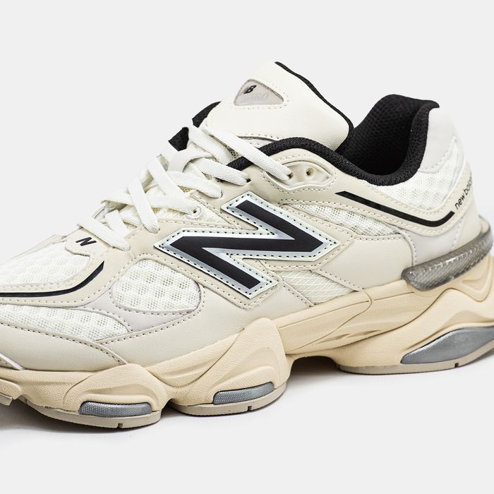 Кросівки Чоловічі Жіночі New Balance 9060 White Milk Black 36-45