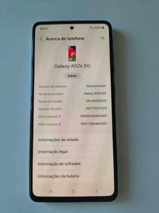 Samsung Galaxy A52s 5G – 8GB RAM | 256GB
