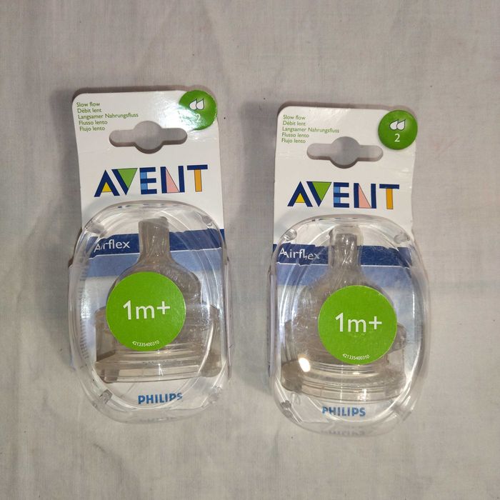 Соски змінні силіконові Philips Avent Airflex від 1 місяця