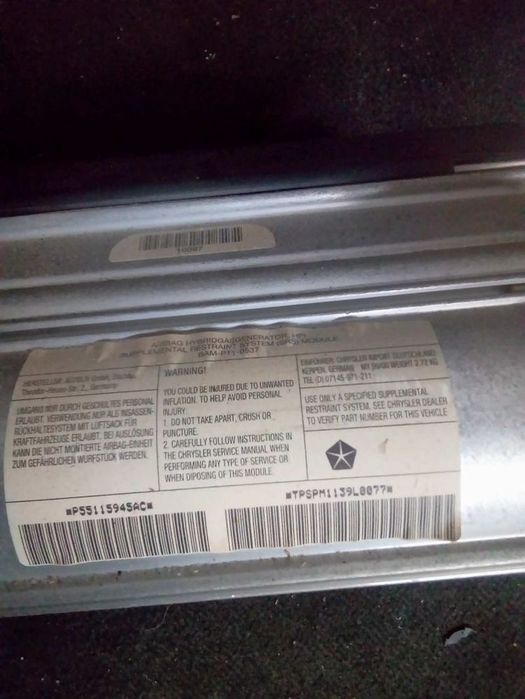Airbag Passageiro Jeep Grand Cherokee Ii (Wj, Wg)