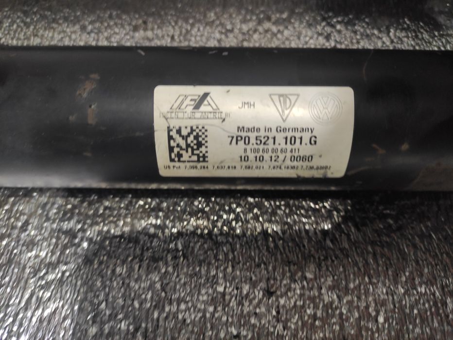 Кардан вал карданий VW Volkswagen Touareg NF Фольксваген Туарег Таурег