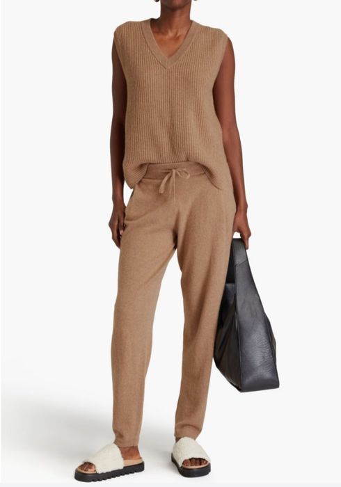 Lisa Yang тоненькие кашемировые брюки