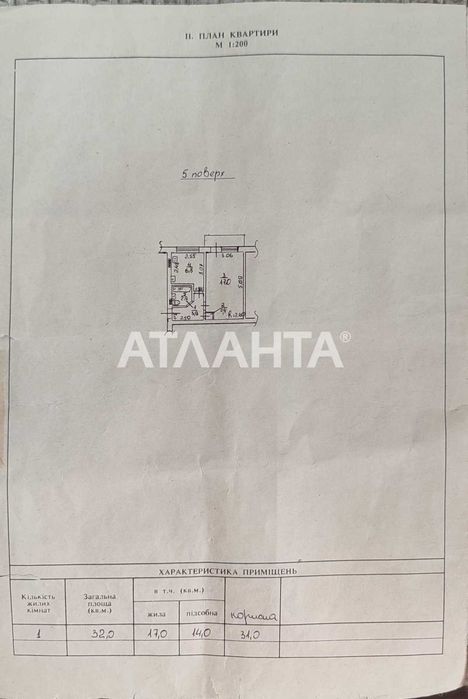 1-room apartment apartment by the address (area 32 m²) - Atlanta.ua - photo 10