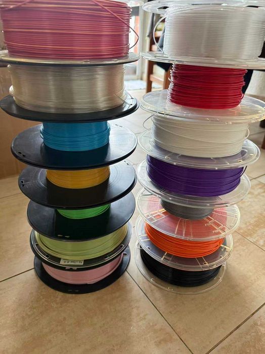 1kg Novo Seda com gradiente filamento PLA PETG impressão 3D Filament