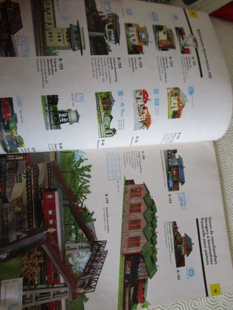 Faller construções para comboios slots catálogo 71 72  modelismo