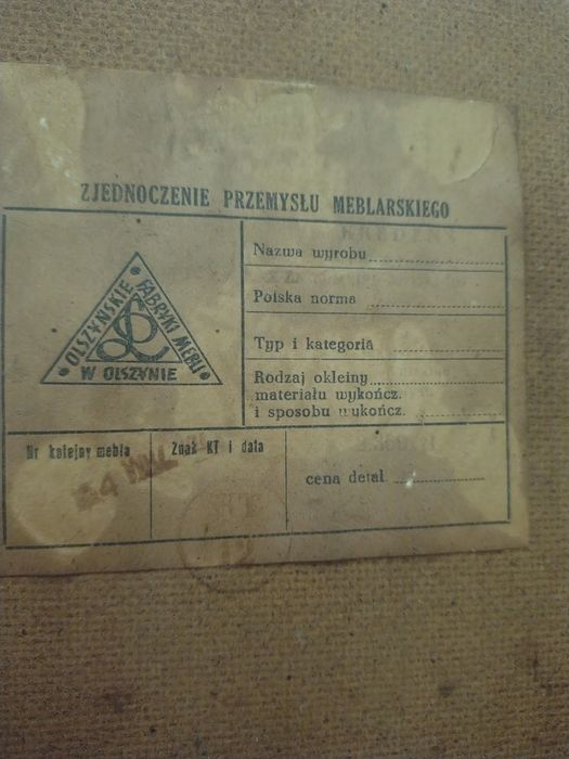 Meble PRL, witryna 2szt