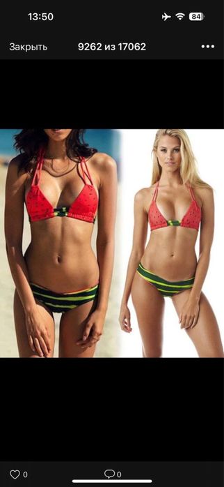 Купальник  арбуз/ клубника/ купальник червоний кавун/танкини