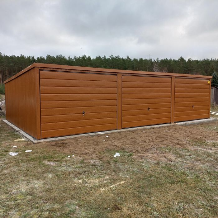 9x5 KUJ Garaze Blaszane Garaz Blaszany Blaszak Blaszaki Garaż Garaże