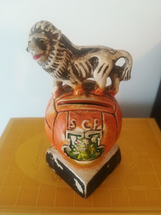 Mealheiro em Faiança Sporting CP Anos 1950