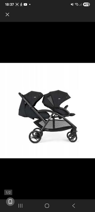 Wózek dziecięcy podwójny Baby Joy