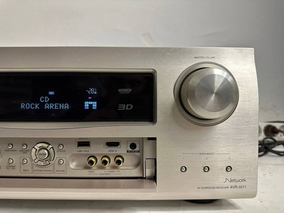 Denon AVR-3311 | 7.1 | 165 W | HDMI | Audyssey MultEQ XT | Kino Domowe