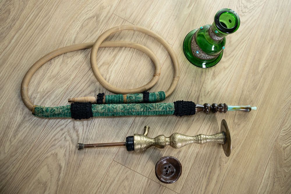 Stara duża szisza fajka wodna shisha unikat