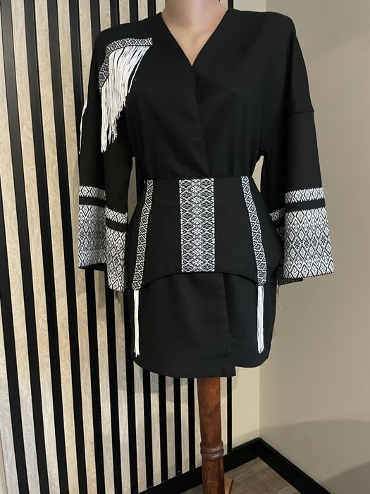 Вишиванка сукня- кімоно