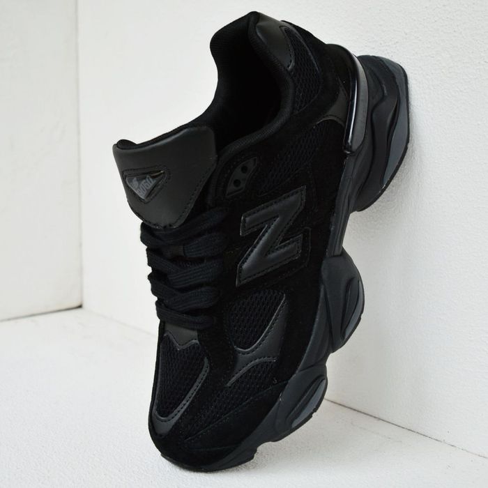 Чоловічі кросівки New balance 9060 Black чорні всесізоні