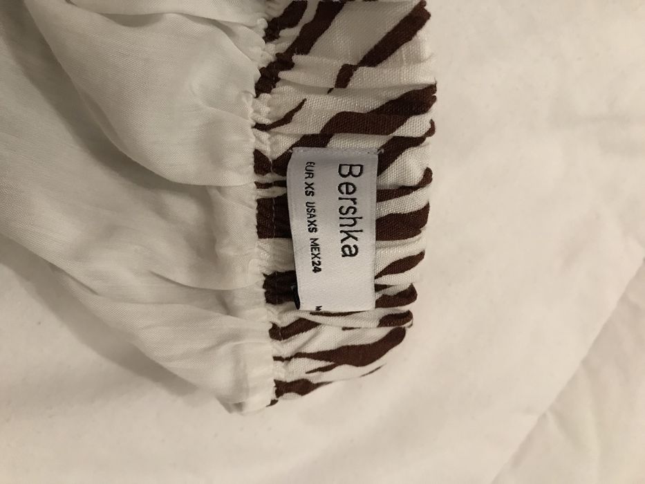 mini saia padrão zebra