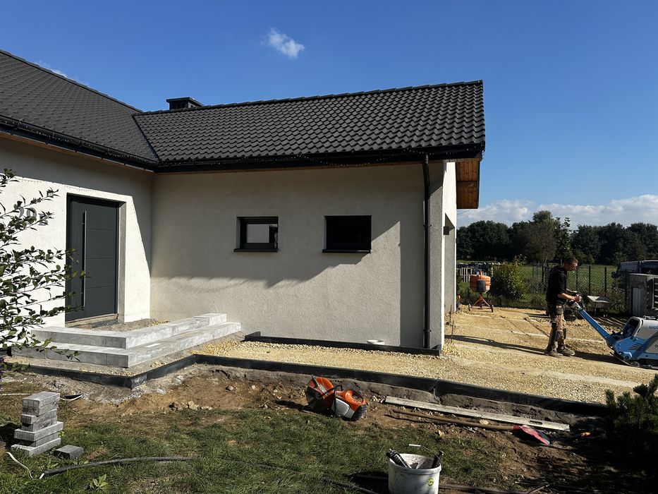 Brukarstwo brukowanie ukladanie kostki brukowej prace ziemne