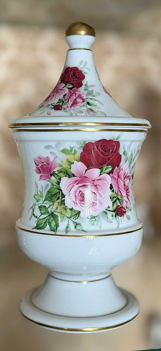 Bomboneira Porcelana de Arte Rôlo