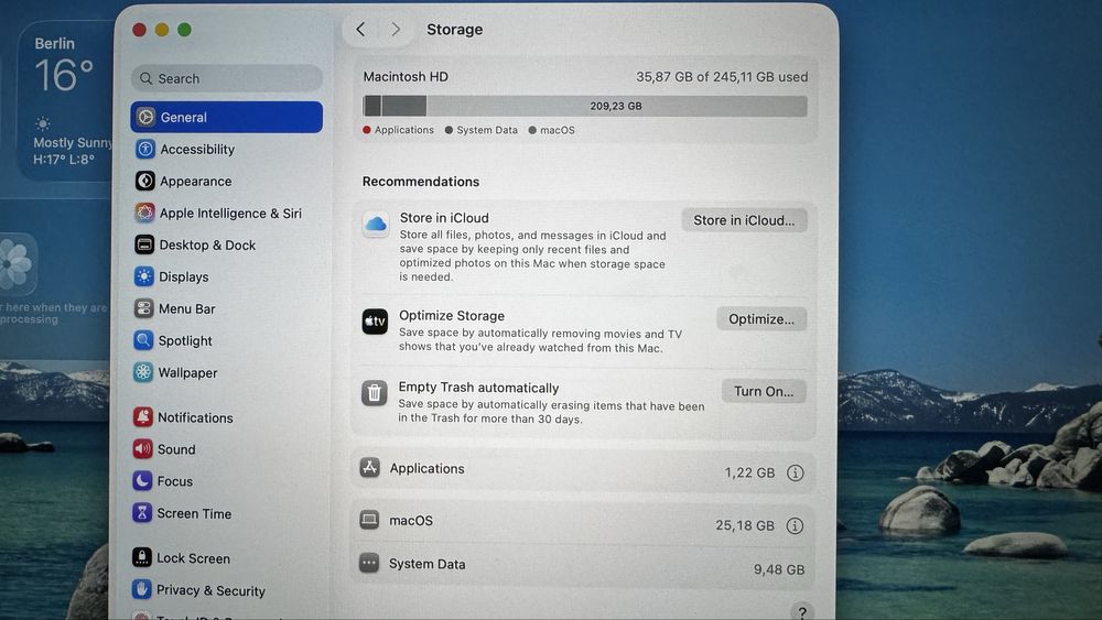 MacBook Air 13” M1 (2020) – 8GB RAM / 256GB SSD