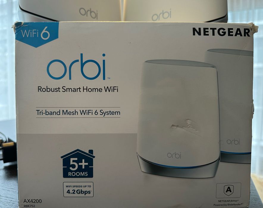Netgear Orbi RBK752 WiFi 6 Mesh System AX4200 (EUA)