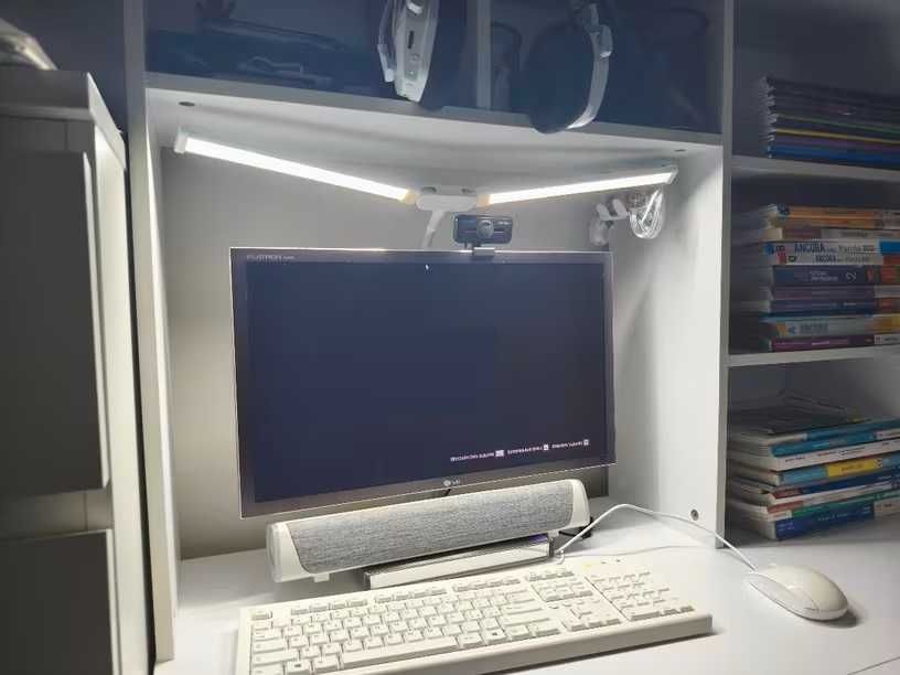 NOVO - Candeeiro de Mesa LED - Flexivel - Branco