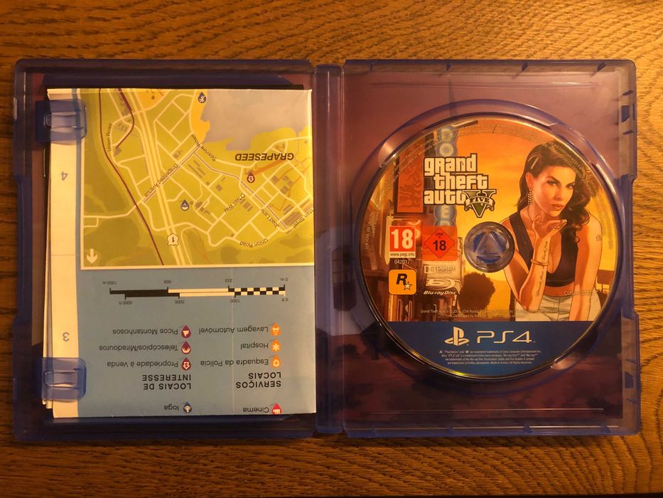 Jogo GTA V para PS4
