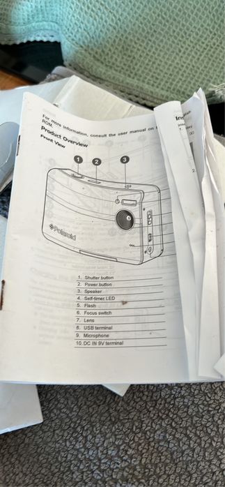 Máquina Polaroid Nunca usada ainda em caixa