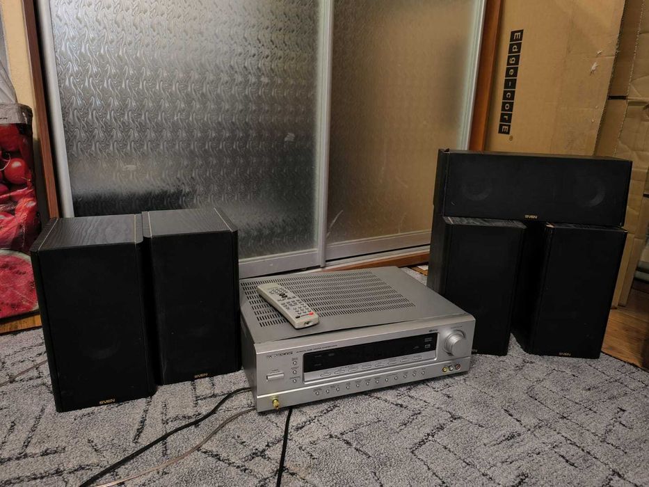 Аудиовидеоресивер HR-970 + Акт. сабвуфер AS-31 + Комп.акустики HP-503T
