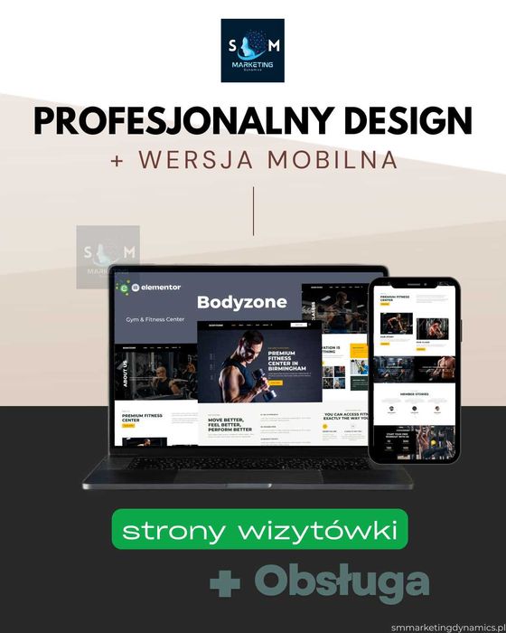 Tworzenie stron internetowych dla Firm i małych biznesów + Obsługa