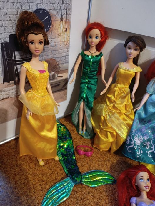 Zestaw lalek Barbie księżniczki Disney