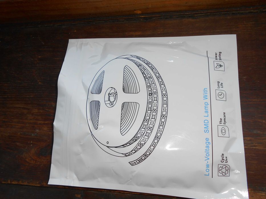 LED лента 12V 2835 SMD, 120 LED/м, 5м, высокая яркость