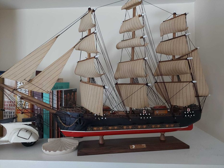 Réplica de Fragata do Século XVIII com 60CM