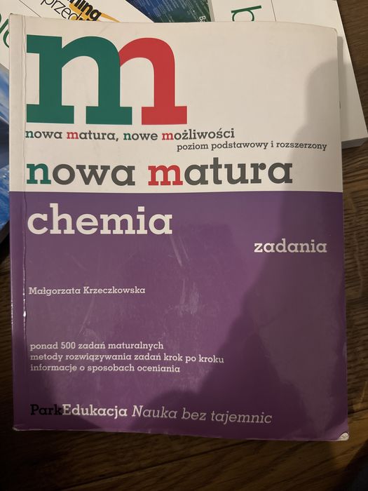 Nowa matura chemia zadania Małgorzata Krzeczkowska