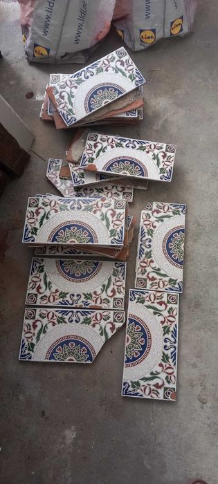 Azulejos antigos usados