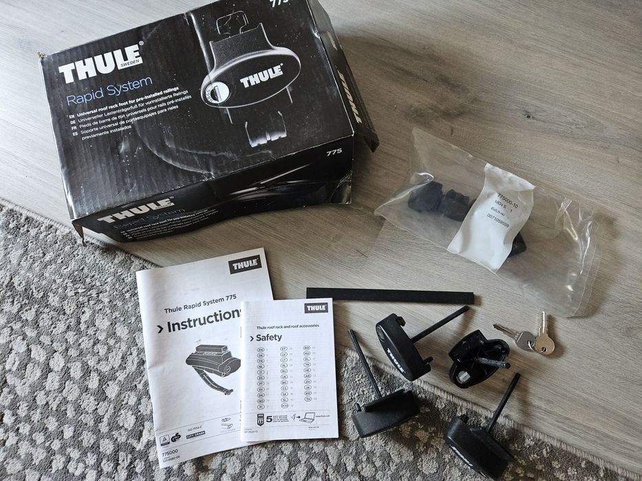 Thule Wingbar Evo Rapid 775 bagażnik bazowy na relingi belki dachowe