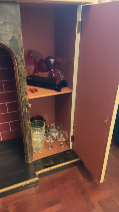 Lareira aparador garrafeira