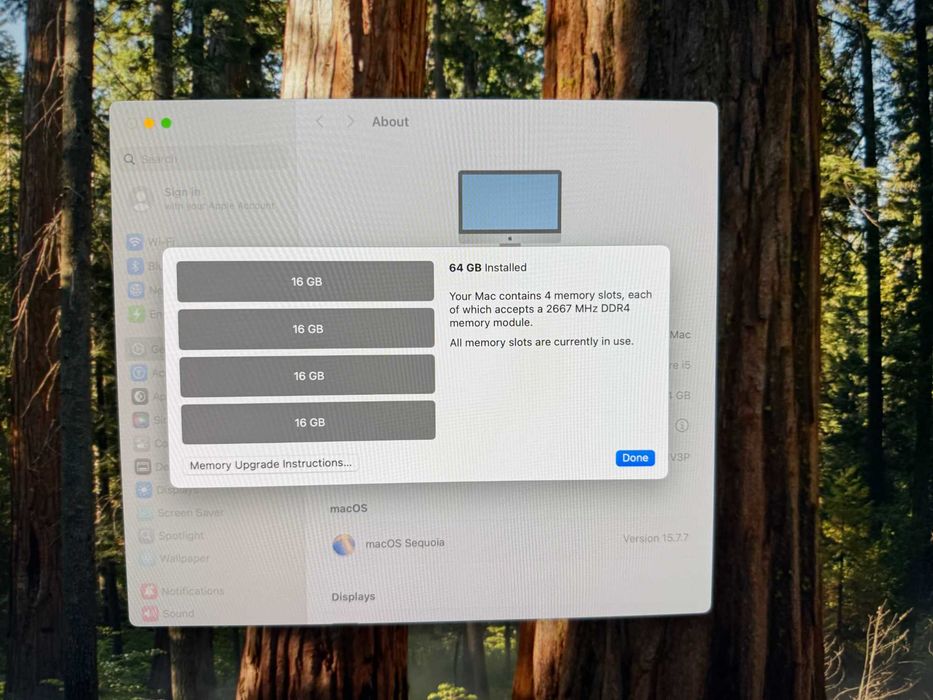 Apple iMac 27ʼʼ 5K • 64GB RAM • Ідеальний стан