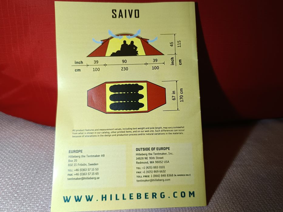 Namiot Hilleberg Saivo 3