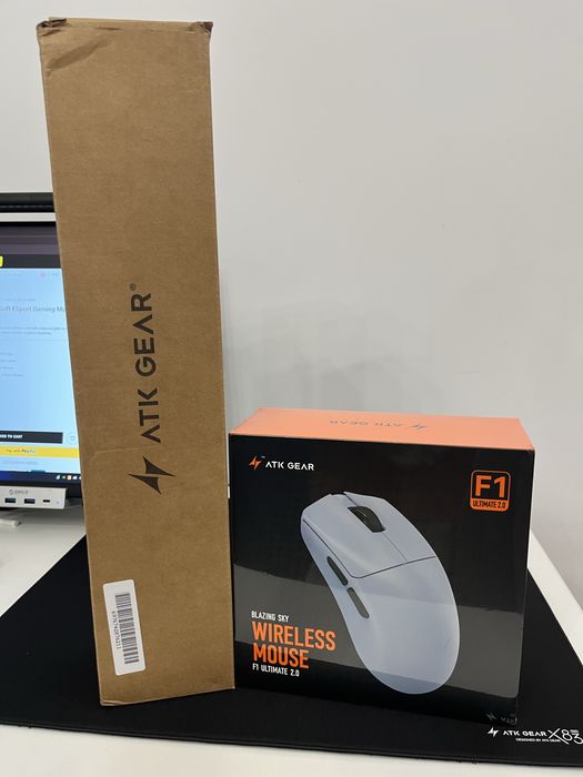 Mysz gamingowa ATK F1 V2 + podkladka ATK