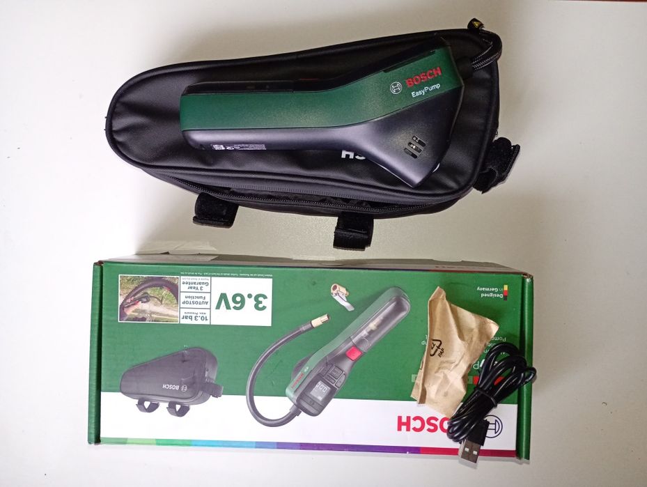 Pompka Bosch do roweru motocykla