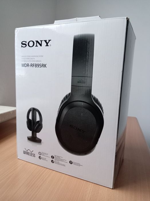 Słuchawki Sony bezprzewodowe 100m / 20h MDR-RF895RKZ Wwa