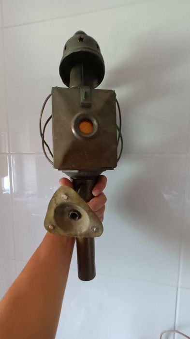 Par de lanternas de carruage 45 cmm com suporte de parede