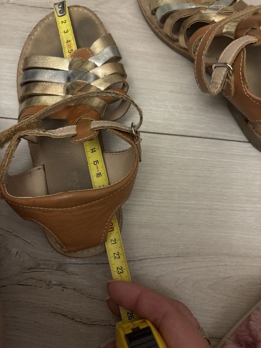Sandalki 20zl miedziane!