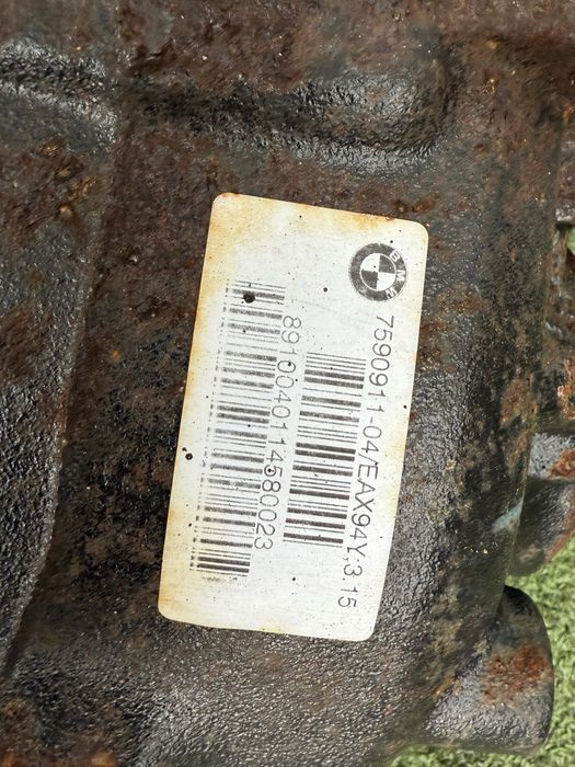 Bmw e70 задній редуктор міст