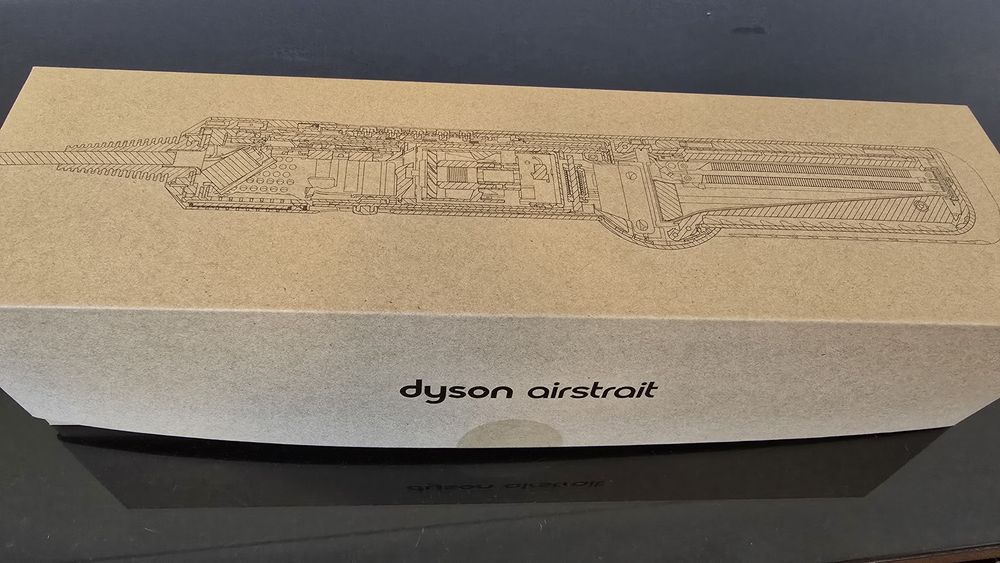 Alisador secador de cabelo Dyson Airstrait (Azul da Prússia/Cobre)