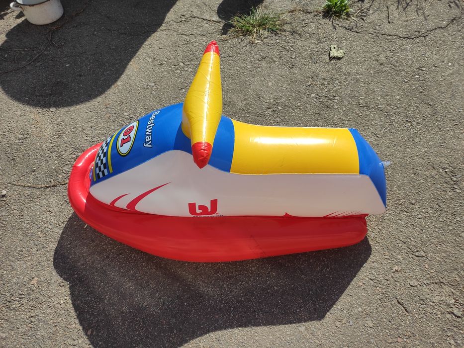 Водный мотоцикл, Надувной бассейн Intex 57420 155 х 135 см Радуга
