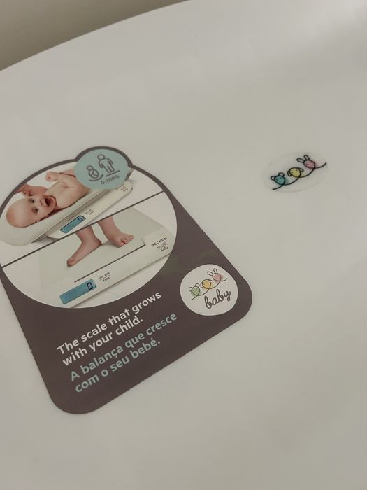 Vendo balança para bebe