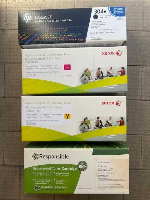 Toners para impressora HP laserjet CP2025 e outros modelos
